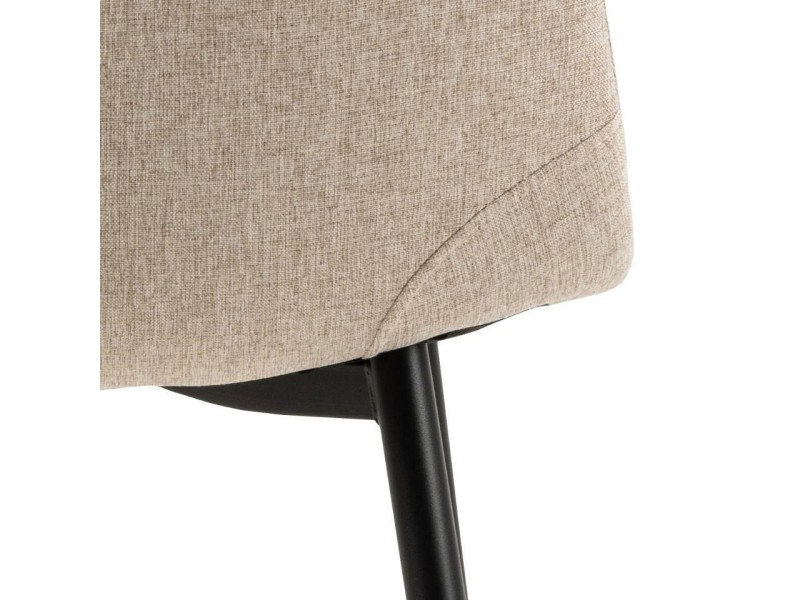 Krzesło Celia beżowe/ czarne - ACTONA